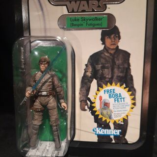 Hasbro Star Wars Vintage Coll: Luke Skywalker (Bespin) Foil Variant figure VC04 2