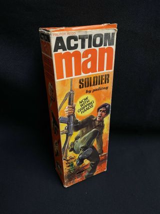 Vintage Action Man - 1973 Soldier Box - Empty Box