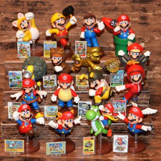 Choco Egg Mario Bros.  35th Anniversary Figure Full Complete Rare Near
