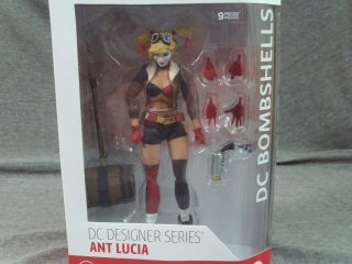 Dc Bombshells Harley Quinn Dc Collectibles Dc Designer Series Ant Lucia