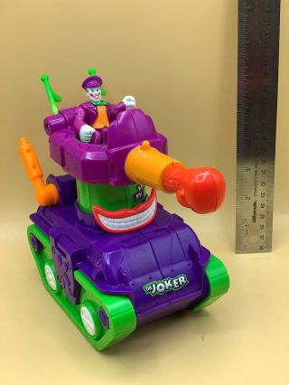 Imaginext Batman Dc Friends Joker Tank & Figure 7 " Toy By Fisher Price