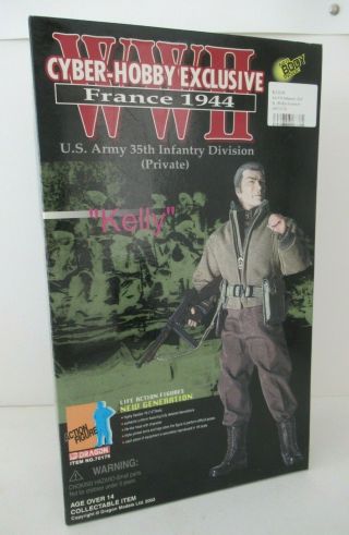 Dragon Cyber - Hobby Exclusive Us Army 35th Infantry Kelly Wwii 1/6 Action Figure