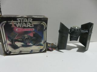 Darth Vader Tie Fighter Star Wars Vintage 1977 Kenner Vehicle W/ Box