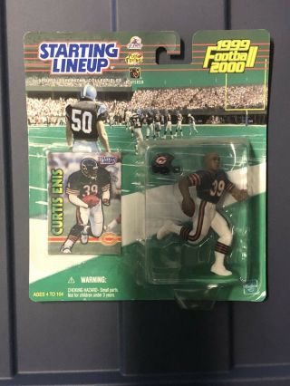 1999 Curtis Enis Starting Lineup Slu Sports Figurine Chicago Bears Noles2148