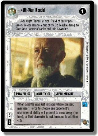 1x Obi - Wan Kenobi - Rare Foil Near Reflections - Bb (star Wars - Dec