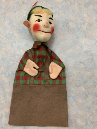 Vintage 1950’s Kersa Hand Puppet Elven Prince Elf Made In Germany