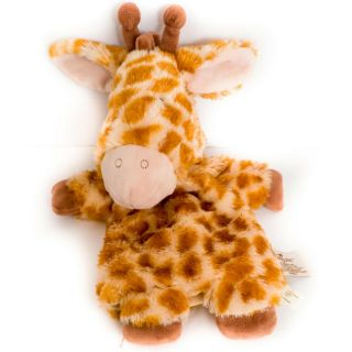 Demdaco Nat Jules Giraffe Hand Puppet Plush 13 " Stuffed Animal Toy