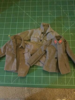 1/6th Scale Ww2 Dragon German Artillery Jacket And Shirts