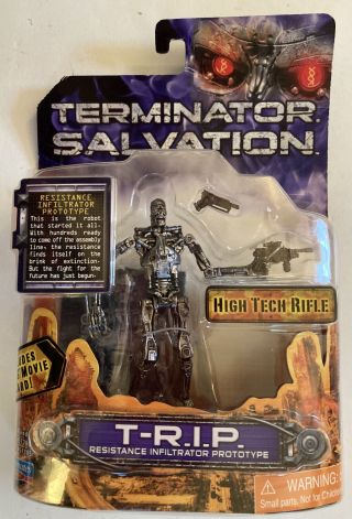Terminator Salvation T - R.  I.  P.  Resistance Infiltrator Prototype Action Figure Nib