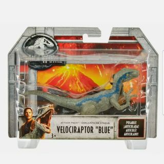 Jurassic World 2 Fallen Kingdom Velociraptor " Blue " Attack Pack Figure