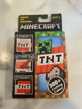 Nib Minecraft Creeper,  Tnt & Gunpowder Crafting Refill Pack [kit 1]