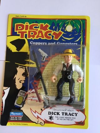 Dick Tracy 1990 Playmates Figure.  In Package
