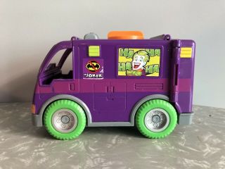 Fisher - Price Imaginext Dc Friends Joker Villain Van Car