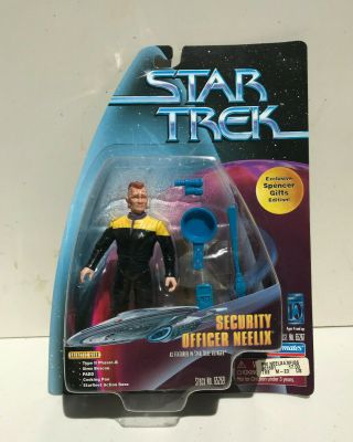 Star Trek Security Officer Nelix Spencer Gift Exclusive Playmates Figure 65269