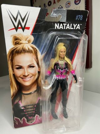 Wwe Wrestling 78 Superstar Wrestler Natalya Action Figure Mattel