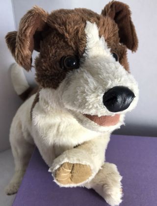 Hand Puppet Adorable Plush Jack Russell Terrier Folkmanis Toys Pretend Play