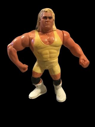 Wwf Hasbro Mr Perfect Series 3 1992 Wrestling Figure Wwe Yellow Curt Hennig Wcw