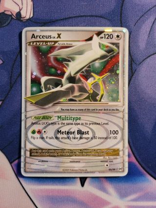 Arceus Lv.  X - 95/99 - Moderately Played Ultra Rare Pokemon Card