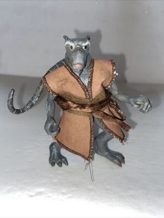 2002 Playmates Mirage Tmnt Master Splinter Action Figure With Outfit