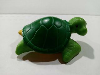 2011 Mattel Fisher - Price Little People Zoo Talkers Sea Turtle Green Figurine Toy