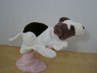 Brown & White Puppy Dog Plush Creations Full Body Hand Puppet