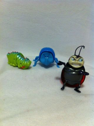1998 Vintage Disney,  Pixar,  Mc Donald’s - A Bugs Life - Heimlich,  Dim & Francis