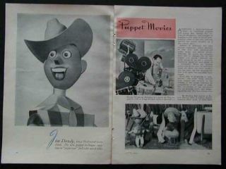 Jim Dandy George Pal Puppetoon Movie Pictorial 1941