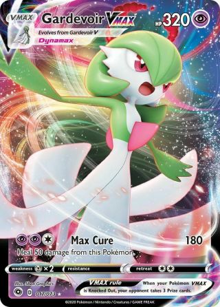 Pokemon 1x Nm - Holo Gardevoir Vmax - 017/073 - Ultra Rare Champion 