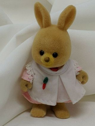 Vintage Maple Town Patty Rabbit Figure Calico Critters