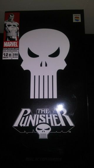Real Action Heroes The Punisher Figure Medicom Toy Marvel Hero 1:6 12”