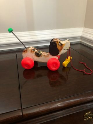 Vintage Fisher Price Little Snoopy Dog Euc
