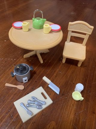 Calico Critters Sylvanian Families Kitchen Accessories