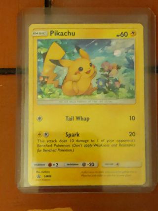 Pikachu - Sm86 - Black Star Promo - Pokemon Tcg - Lp