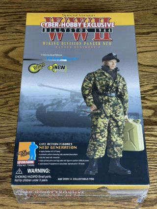 Cyber - Hobby Wwii 1/6 " Philipp Wagner " Wiking Panzer Division Nco Bialystok 1944