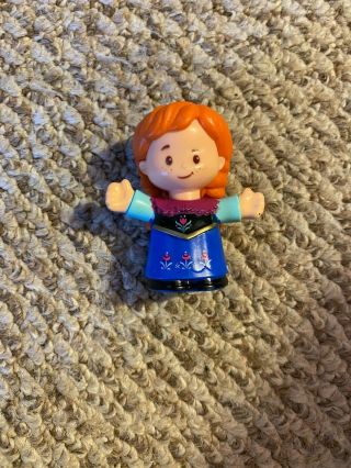 Fisher Price Little People Frozen Anna Sister Girl Kristoff 