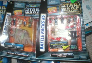Star Wars Micromachine Battle Pack Series Number 3 And 5,  Both,  Galoob.
