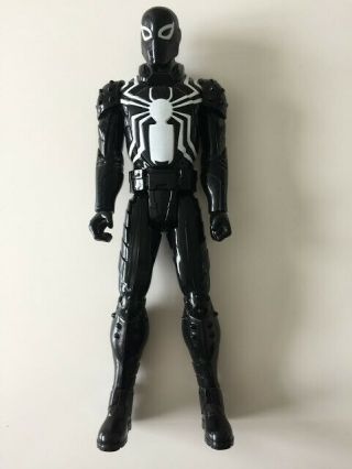 Agent Venom Spider - Man Action Figure Large 12 " Titan Series Marvel Hasbro Toys