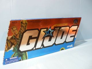 Gi Joe Cobra 25th Anniversary 3.  75 " Figure Set Complete Nrfb Box Set 5 - Pack