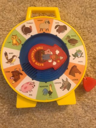 The Farmer Says 2013 See N Say Mattel Fisher Price Baby Toddler Animal Sound Toy