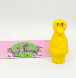Vintage Sesame Street Big Bird Figure Toy Fisher Price Little People