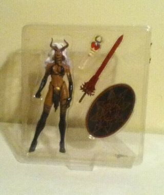 Lady Death Lady Demon Action Figure Sculpted by Clayburn Moore Opened 3
