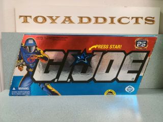 Gi Joe 25th 3.  75  Cobra Box Set 5 - Pack Electronic Baroness Trooper Hasbro