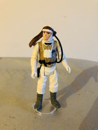 Luke Skywalker Hoth Battle Gear - Vintage Star Wars Figure - 1980 - Complete