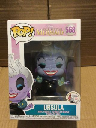 Ursula 568 Funko Pop Disney The Little Mermaid 30 Years Vinyl Figure Villains