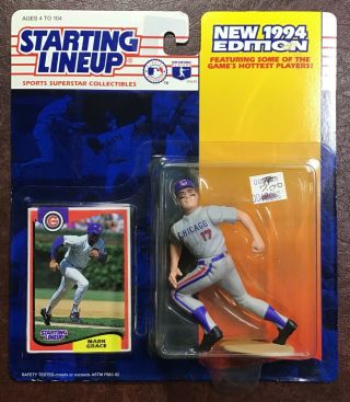 1994 Edition Kenner Starting Lineup Mark Grace Chicago Cubs Mlb