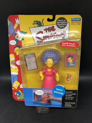 The Simpsons World Of Springfield Patty Bouvier Series 4 Wos Figure