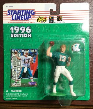 1996 Edition Kenner Starting Lineup Dan Marino Miami Dolphins Nfl