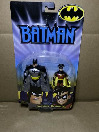 Batman & Robin 2002 Dc Comics Heroes Mattel Action Figures Collectible Toy