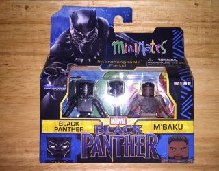 Marvel Minimates Walgreens Exclusive Black Panther & M’baku