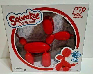 Squeakee The Balloon Dog - Makes Sound,  Deflates,  And Does Tricks